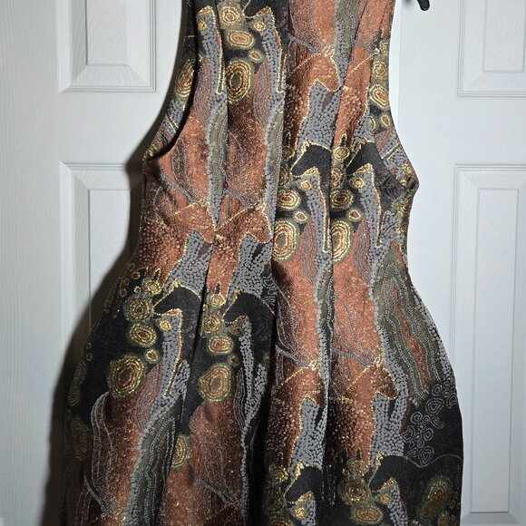 ANDREA IYAMAH VENTI DRESS - KAVA JACQUARD - Picture 7 of 9